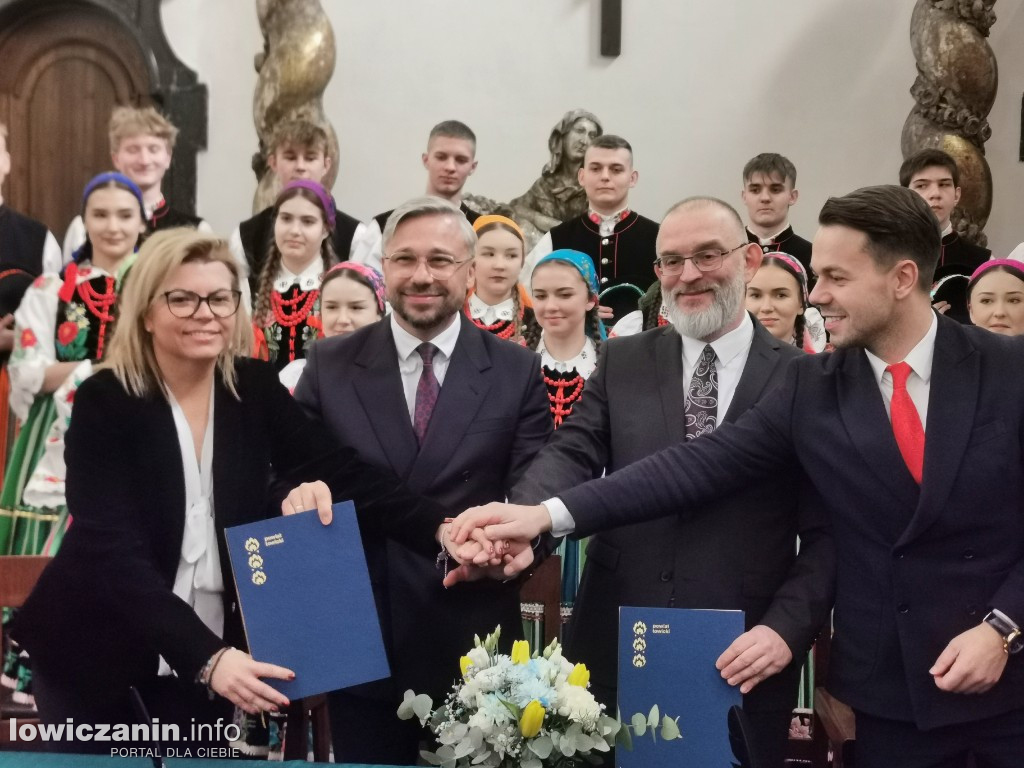 Podpisanie umowy z powiatem rypińskim