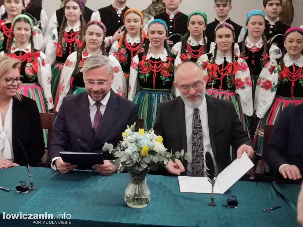 Podpisanie umowy z powiatem rypińskim