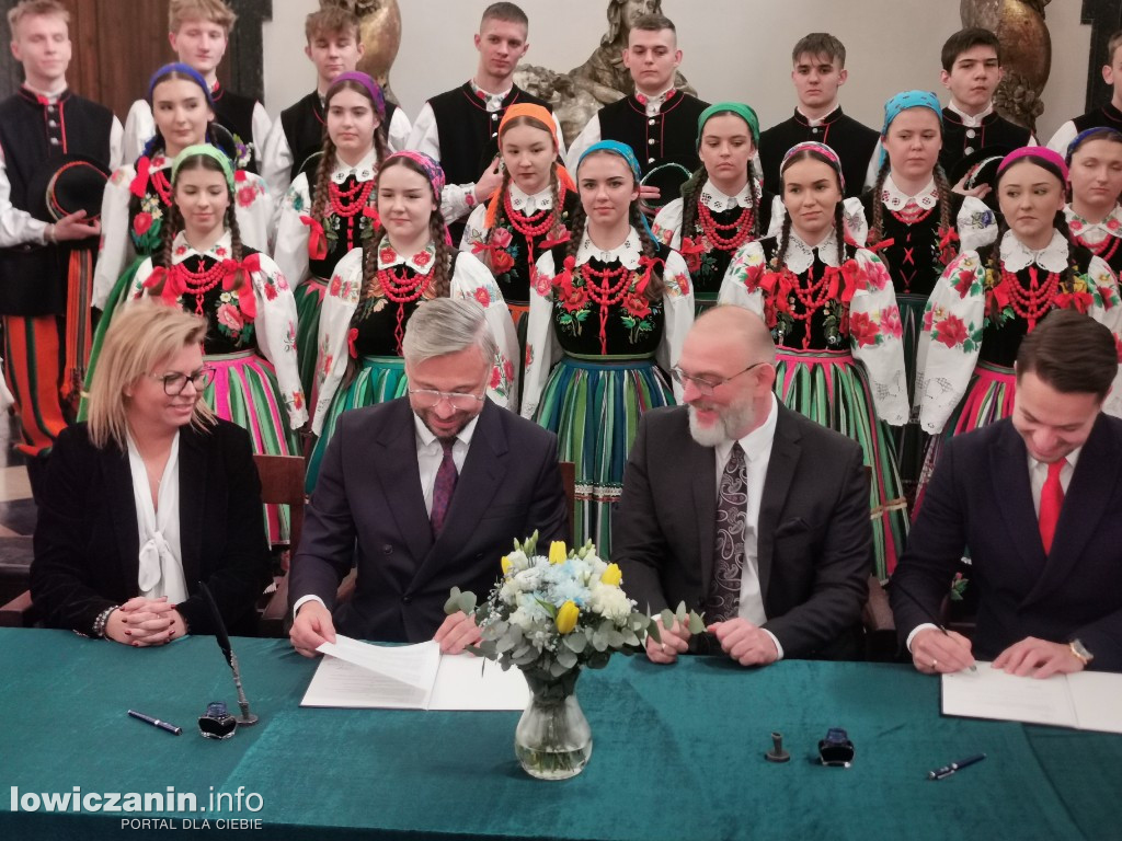 Podpisanie umowy z powiatem rypińskim