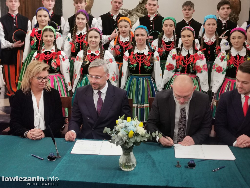Podpisanie umowy z powiatem rypińskim