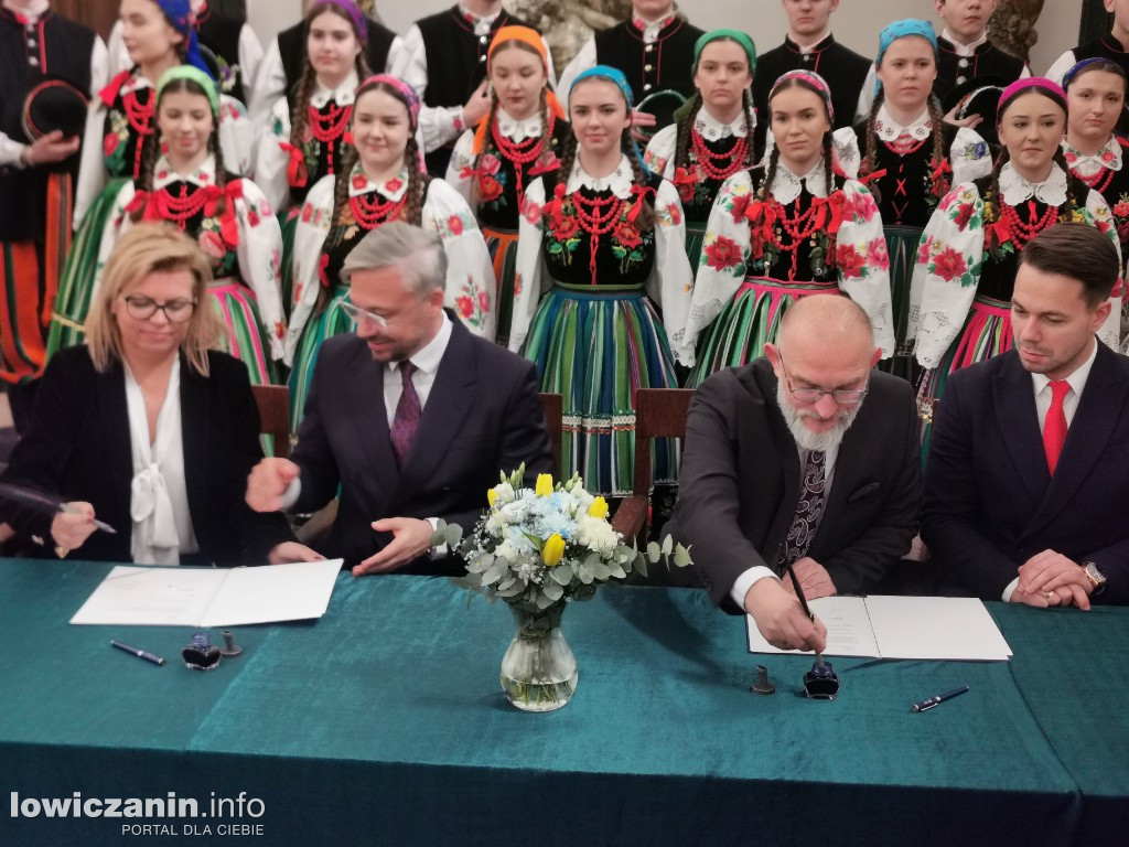Podpisanie umowy z powiatem rypińskim