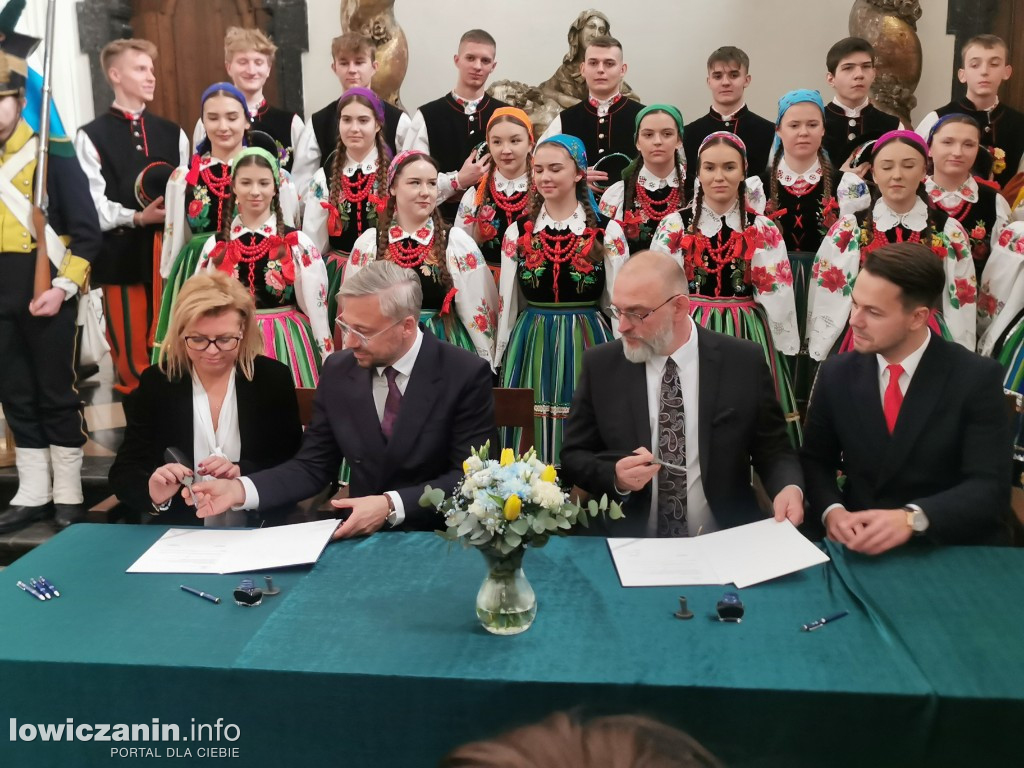 Podpisanie umowy z powiatem rypińskim
