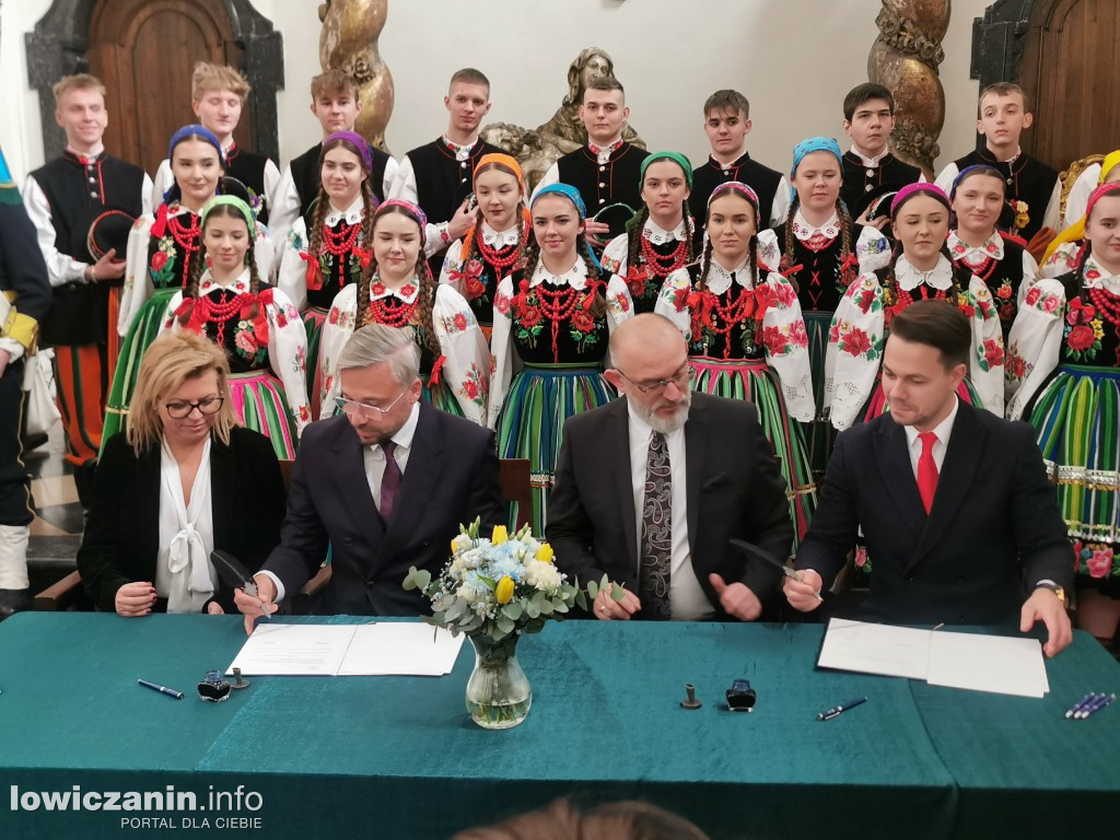 Podpisanie umowy z powiatem rypińskim