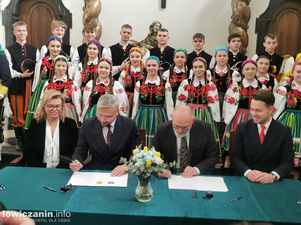 Podpisanie umowy z powiatem rypińskim