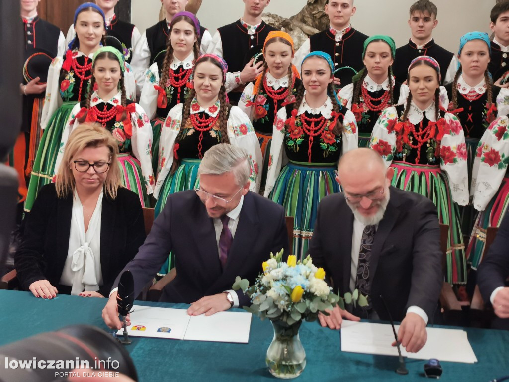 Podpisanie umowy z powiatem rypińskim