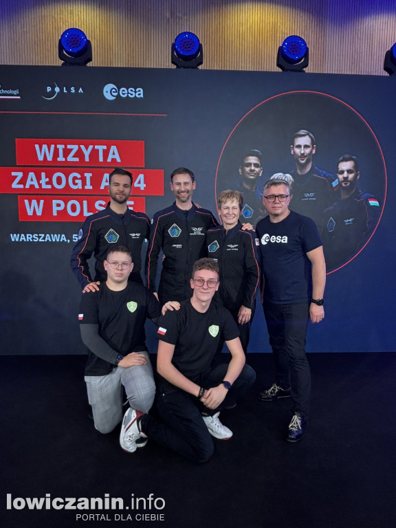 Robotomaniacy z Blichu spotkali się z astronautami misji AXIOM-4