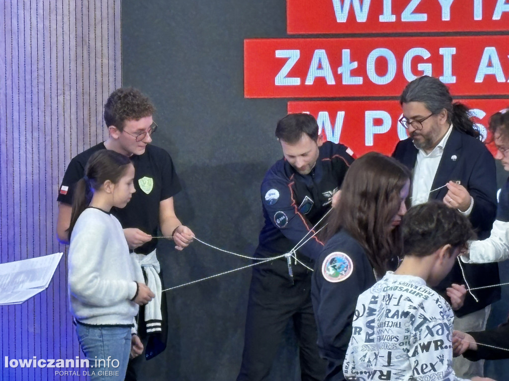 Robotomaniacy z Blichu spotkali się z astronautami misji AXIOM-4