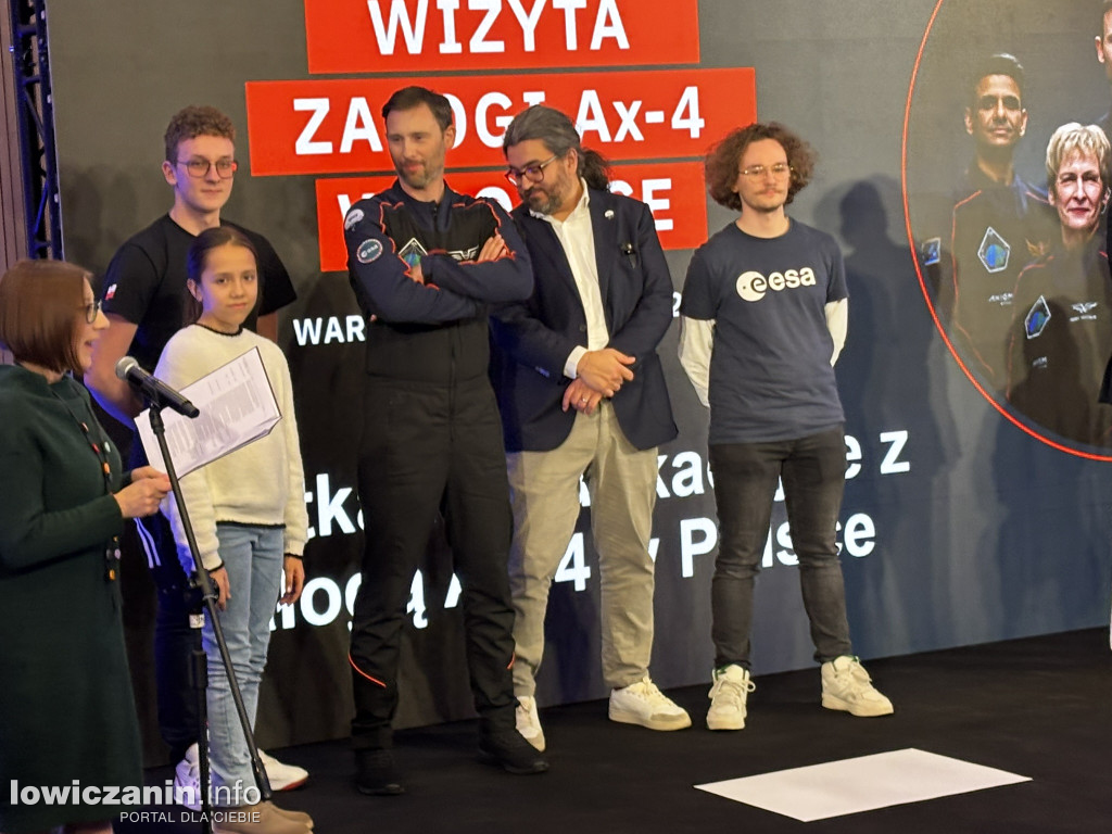 Robotomaniacy z Blichu spotkali się z astronautami misji AXIOM-4