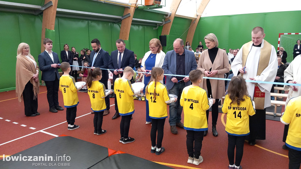 Otwarcie zadaszonego boiska z zapleczem przy SP Wygoda