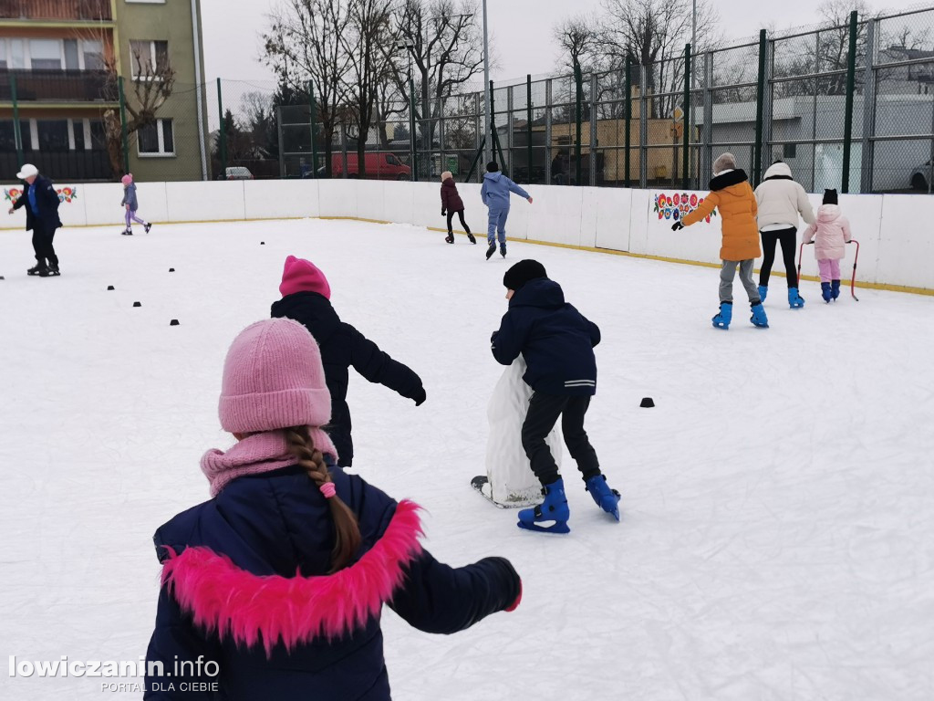 Lekcje jazdy na łyżwach z Mieczysławem Szymajdą