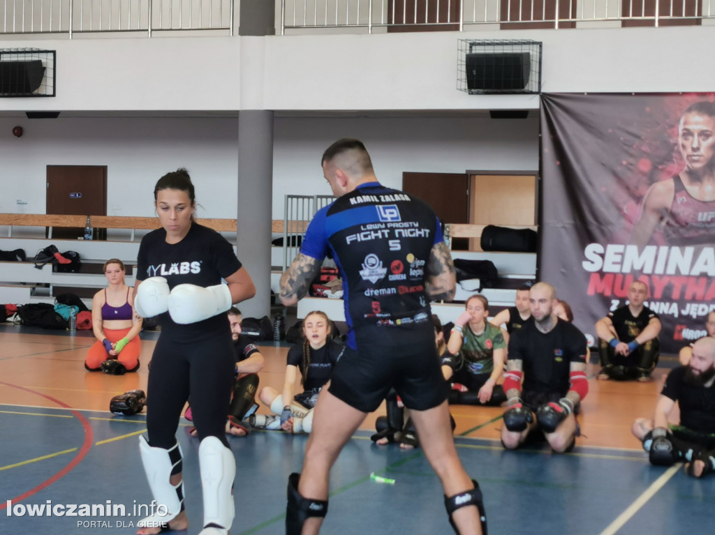 Seminarium muaythai z Justyną Jędrzejczyk