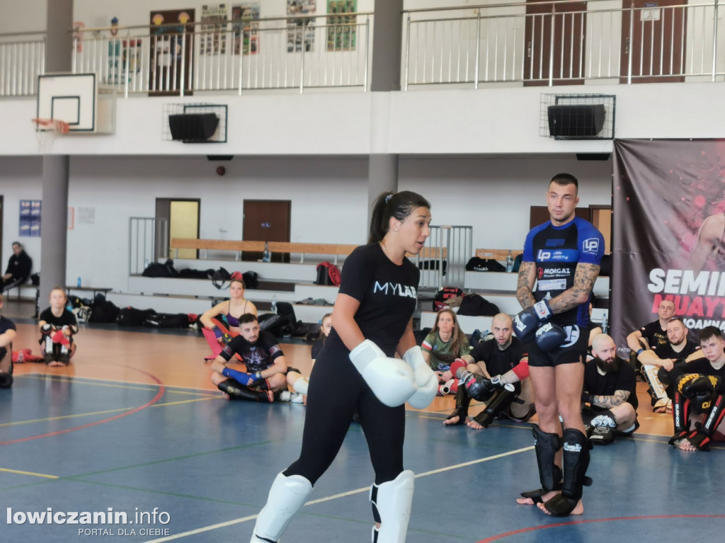 Seminarium muaythai z Justyną Jędrzejczyk