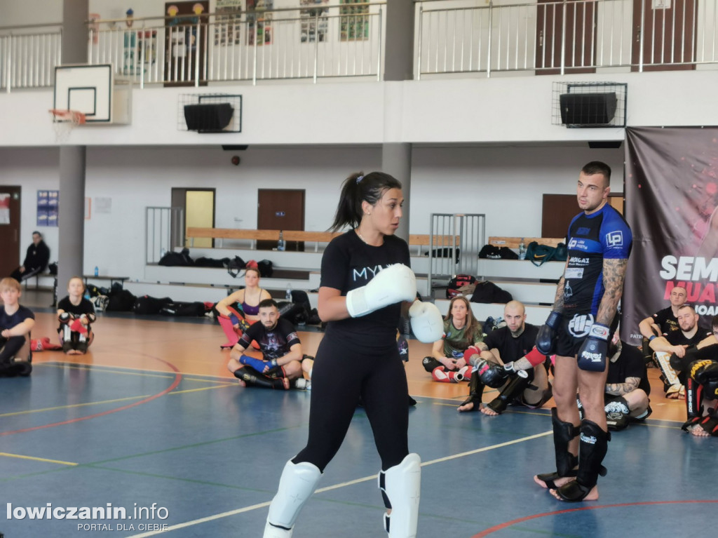 Seminarium muaythai z Justyną Jędrzejczyk