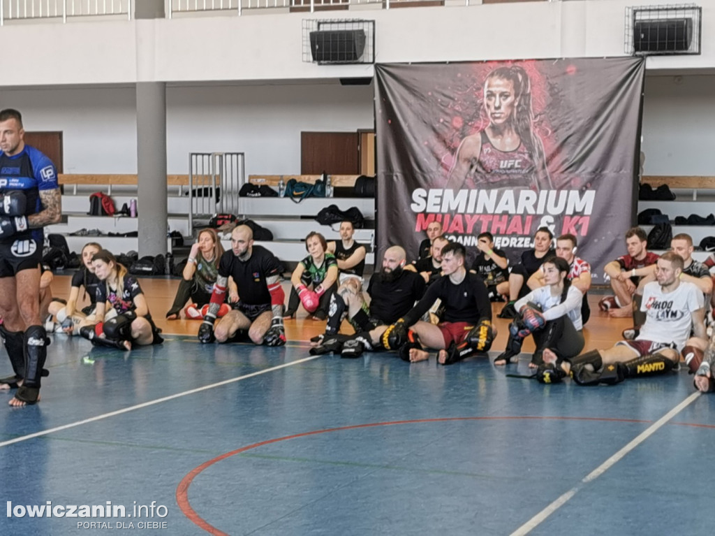 Seminarium muaythai z Justyną Jędrzejczyk