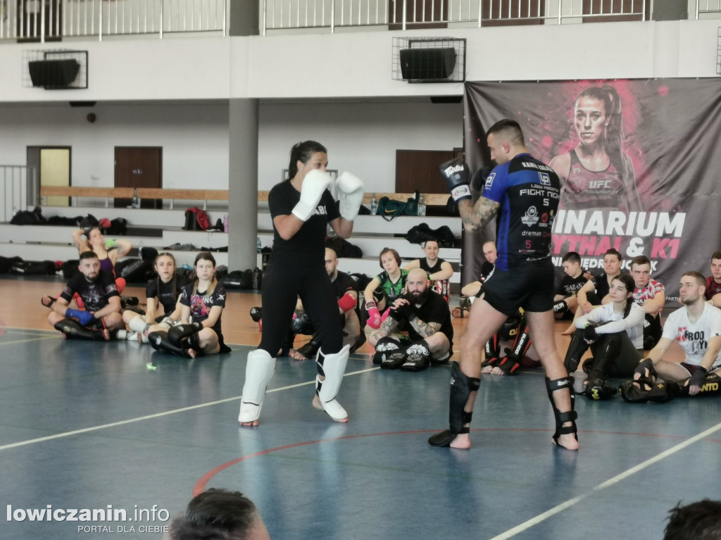 Seminarium muaythai z Justyną Jędrzejczyk