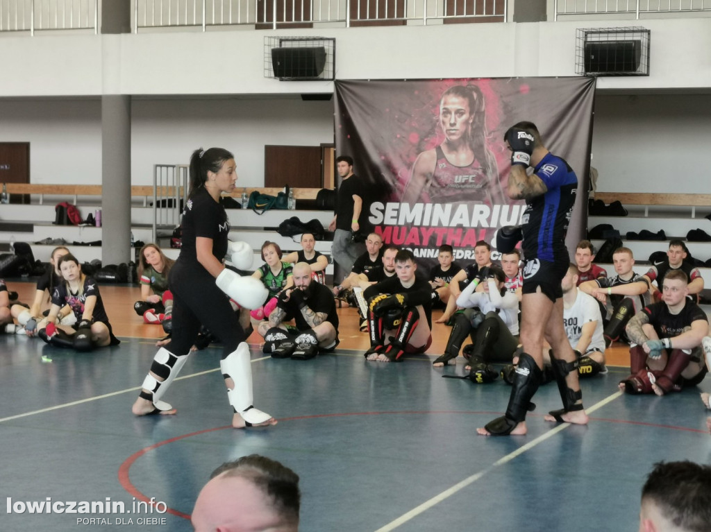 Seminarium muaythai z Justyną Jędrzejczyk