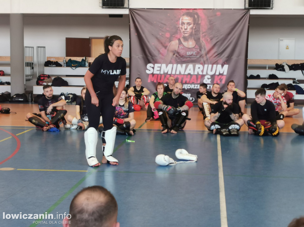 Seminarium muaythai z Justyną Jędrzejczyk