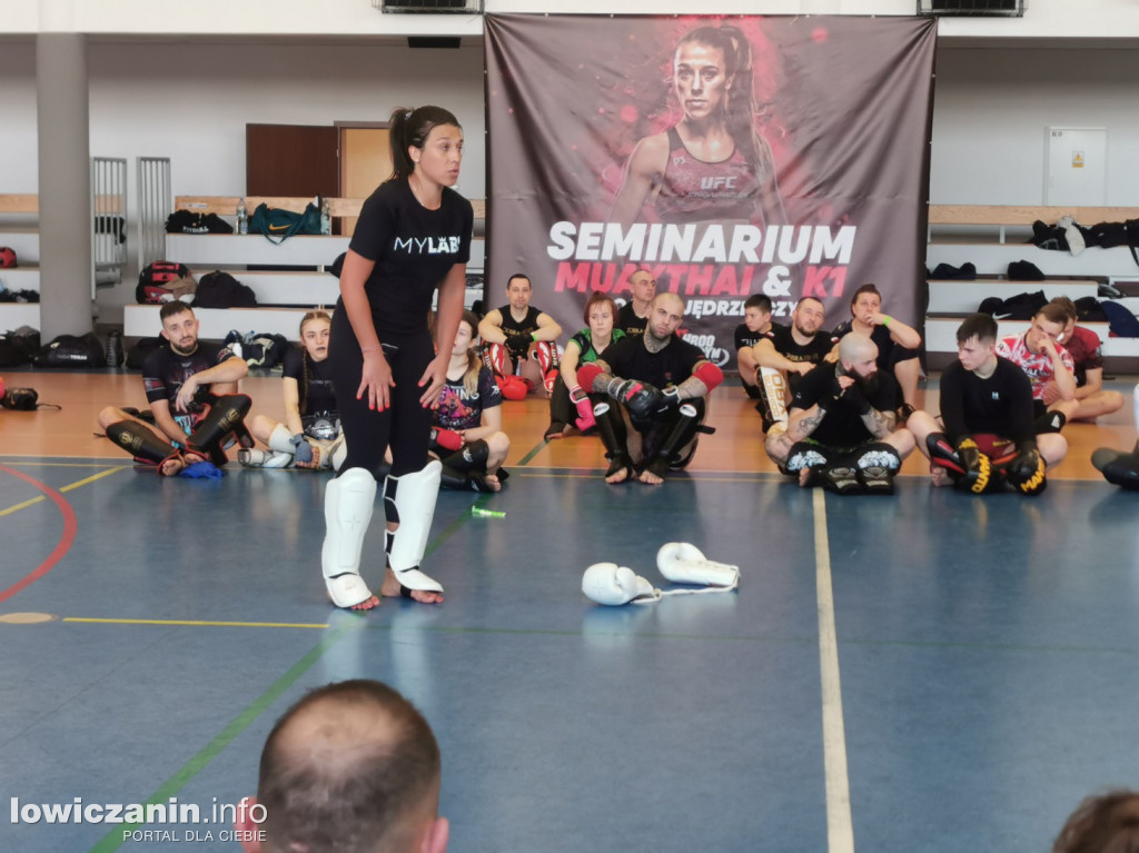 Seminarium muaythai z Justyną Jędrzejczyk