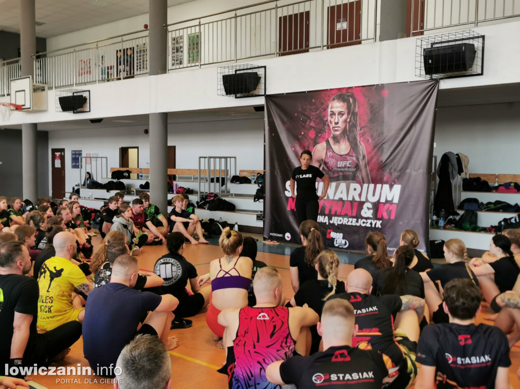 Seminarium muaythai z Justyną Jędrzejczyk