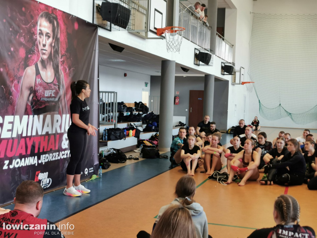 Seminarium muaythai z Justyną Jędrzejczyk