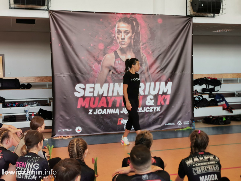 Seminarium muaythai z Justyną Jędrzejczyk