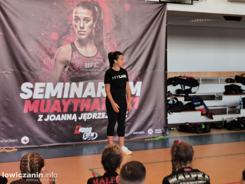 Seminarium muaythai z Justyną Jędrzejczyk