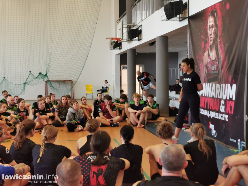 Seminarium muaythai z Justyną Jędrzejczyk