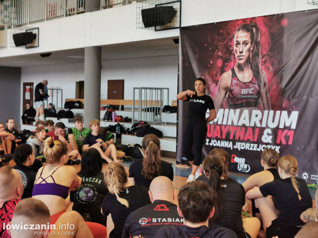 Seminarium muaythai z Justyną Jędrzejczyk