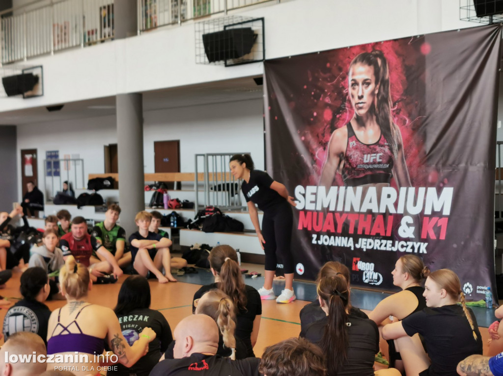 Seminarium muaythai z Justyną Jędrzejczyk