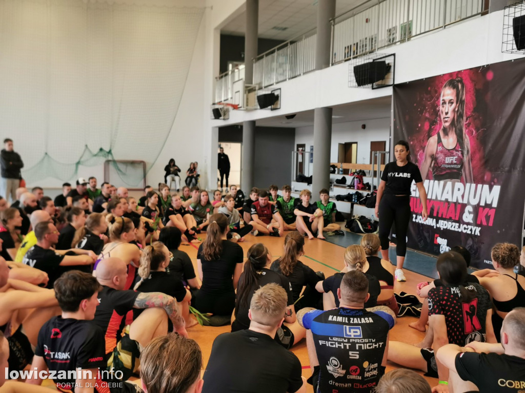 Seminarium muaythai z Justyną Jędrzejczyk