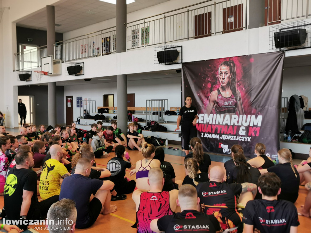 Seminarium muaythai z Justyną Jędrzejczyk