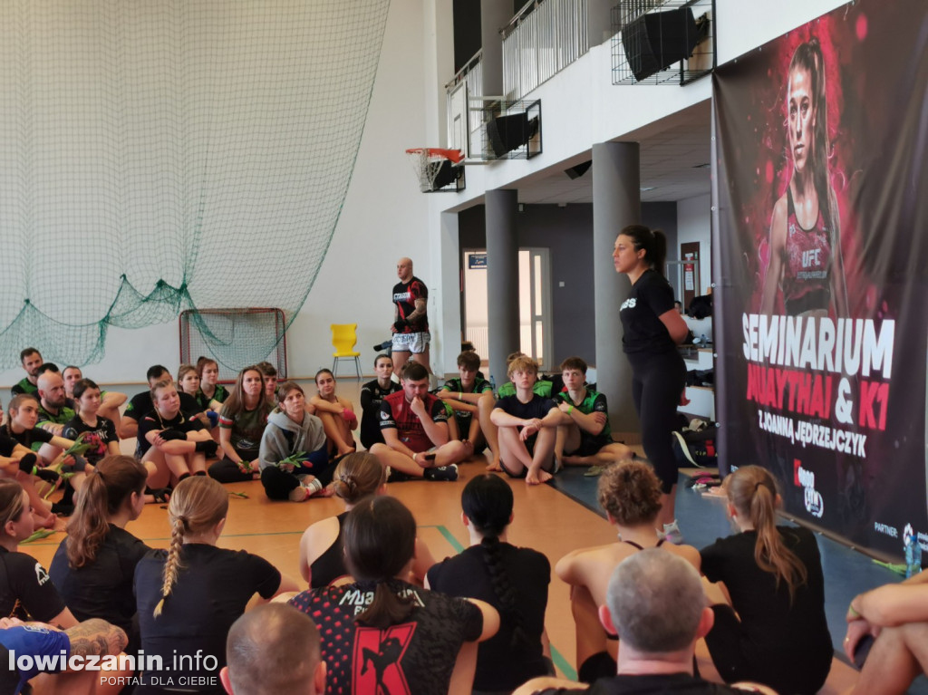 Seminarium muaythai z Justyną Jędrzejczyk