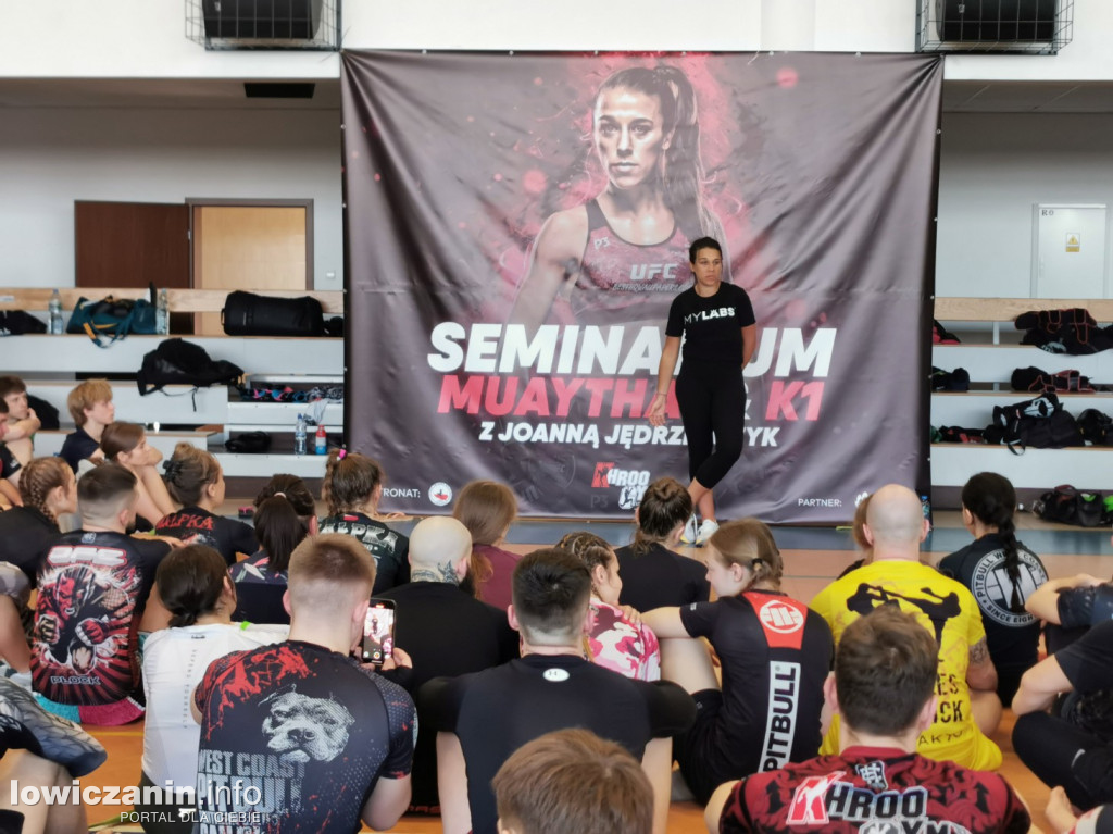 Seminarium muaythai z Justyną Jędrzejczyk