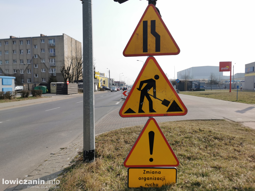 Zmiana organizacji ruchu na ul. Sikorskiego w Łowiczu