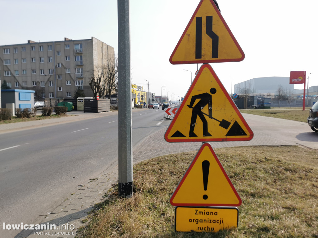 Zmiana organizacji ruchu na ul. Sikorskiego w Łowiczu