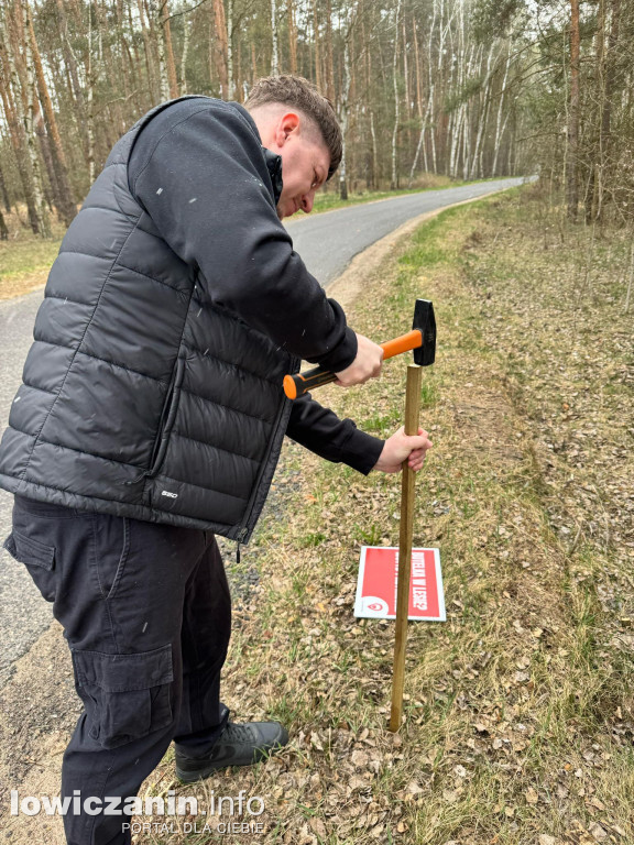 Członkowie Łączy nas Łowicz posprzątali las