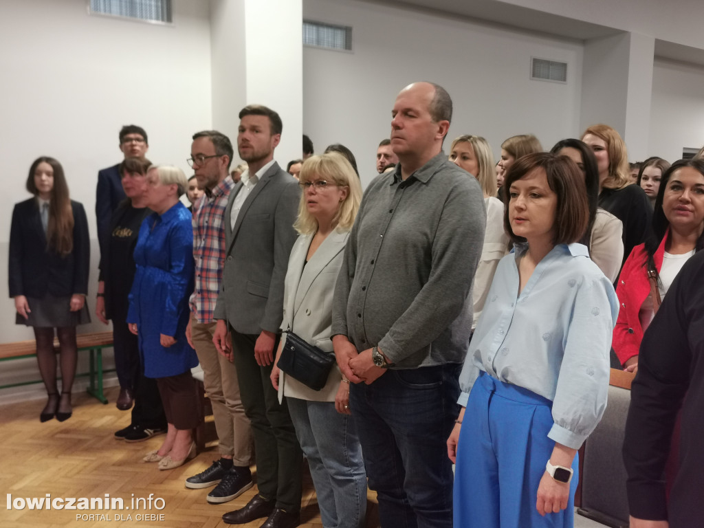 Pożegnanie maturzystów w II LO w Łowiczu
