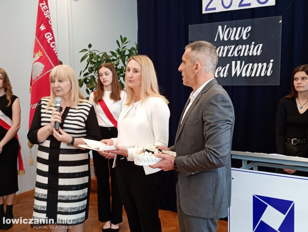 Zakończenie roku maturzystów w ZS nr 1 w Głownie