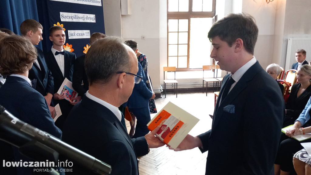 Pożegnanie absolwentów ZSP NR 1 w Łowiczu