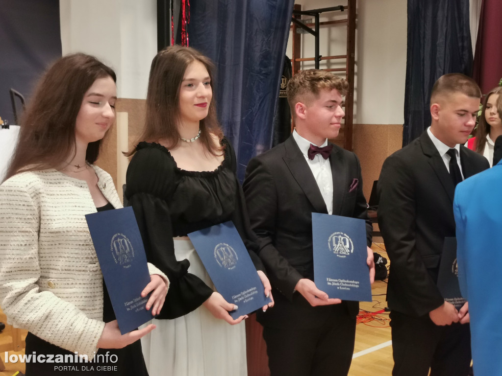 Zakończenie roku w I LO w Łowiczu