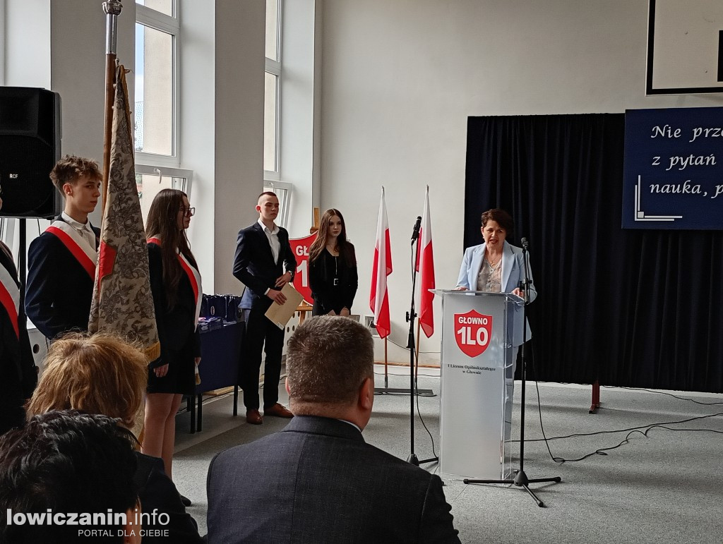 Zakończenie roku maturzystów w I LO w GŁownie