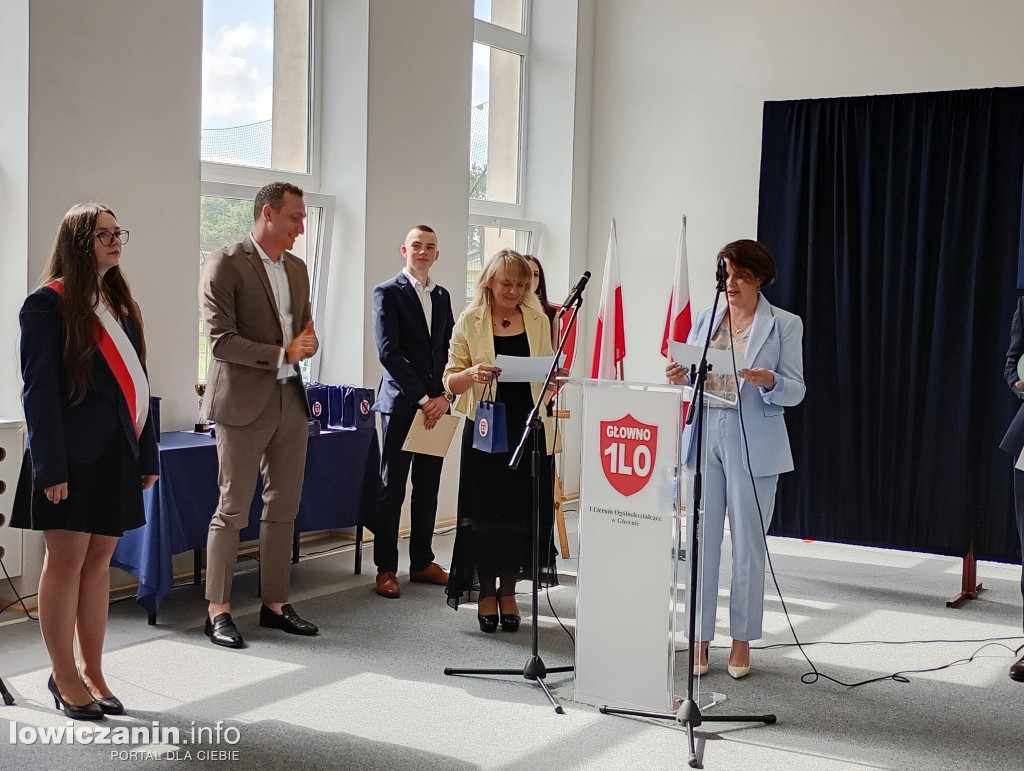 Zakończenie roku maturzystów w I LO w GŁownie
