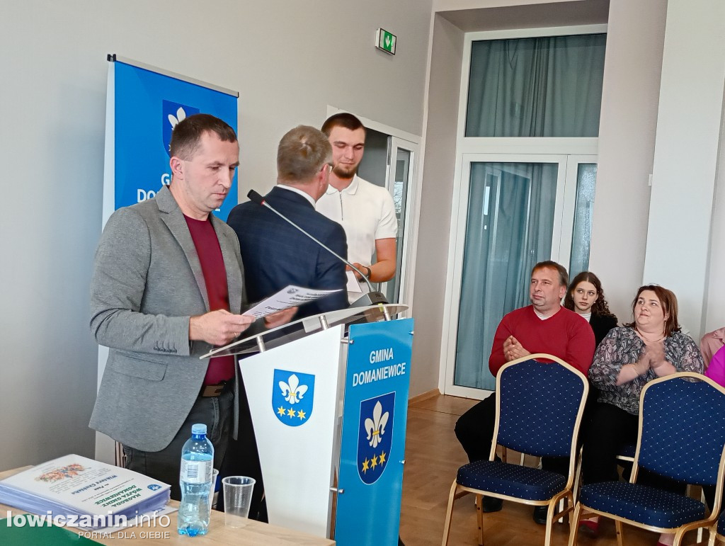 Najlepsi sportowcy z gm. Domaniewice zostali nagrodzeni