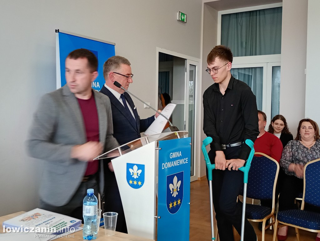 Najlepsi sportowcy z gm. Domaniewice zostali nagrodzeni