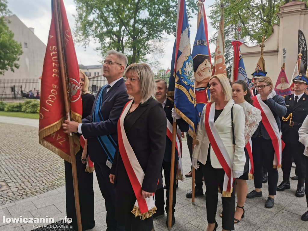 Miejskie uroczystości święta Konstytucji w Łowiczu