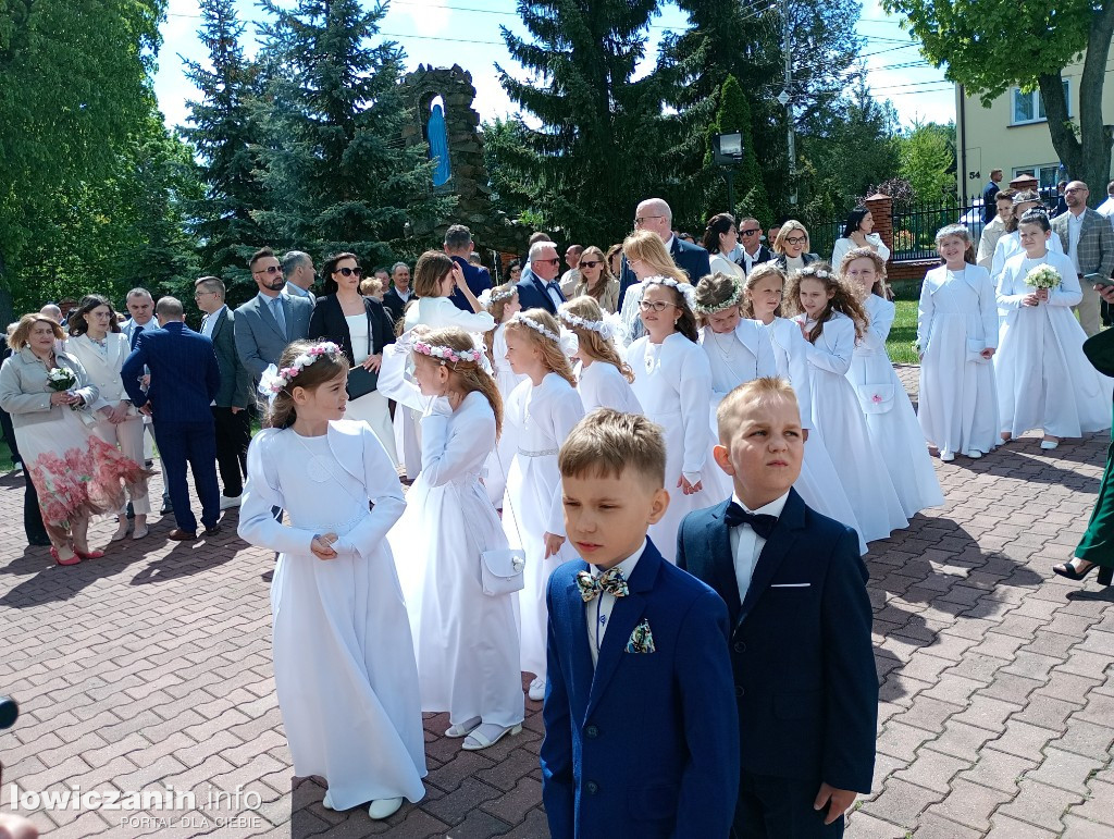 Pierwsza Komunia Święta w parafii św. Barbary w Głownie