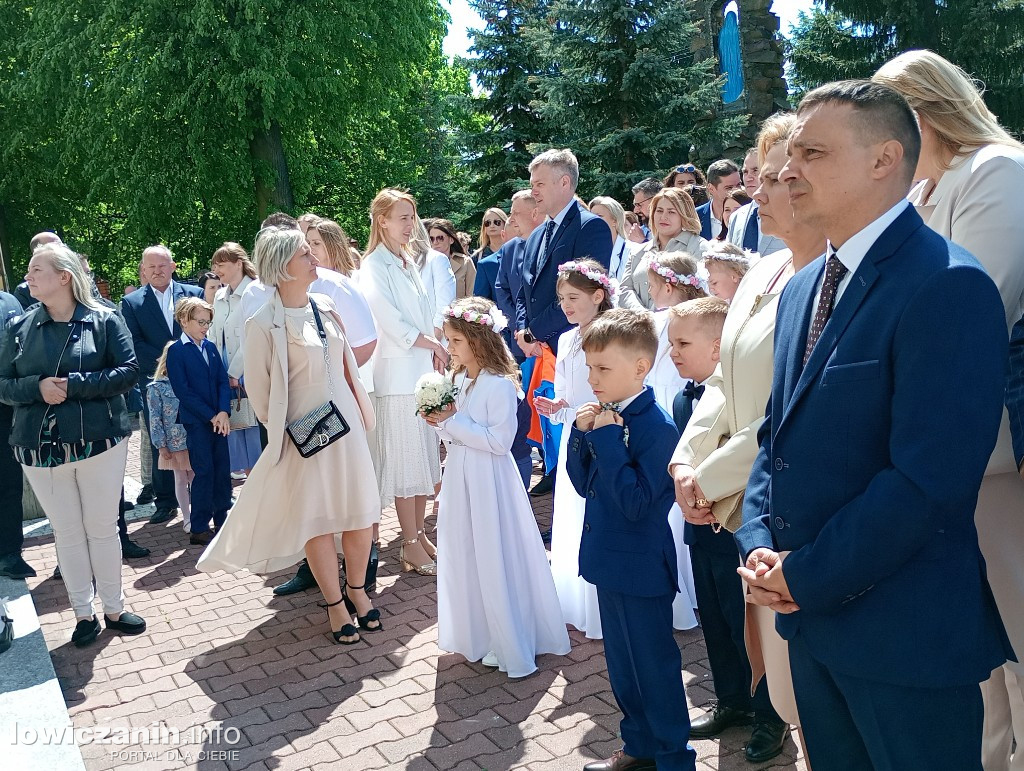 Pierwsza Komunia Święta w parafii św. Barbary w Głownie