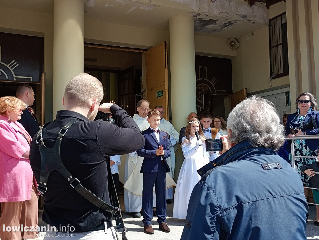 Pierwsza Komunia Święta w parafii św. Barbary w Głownie