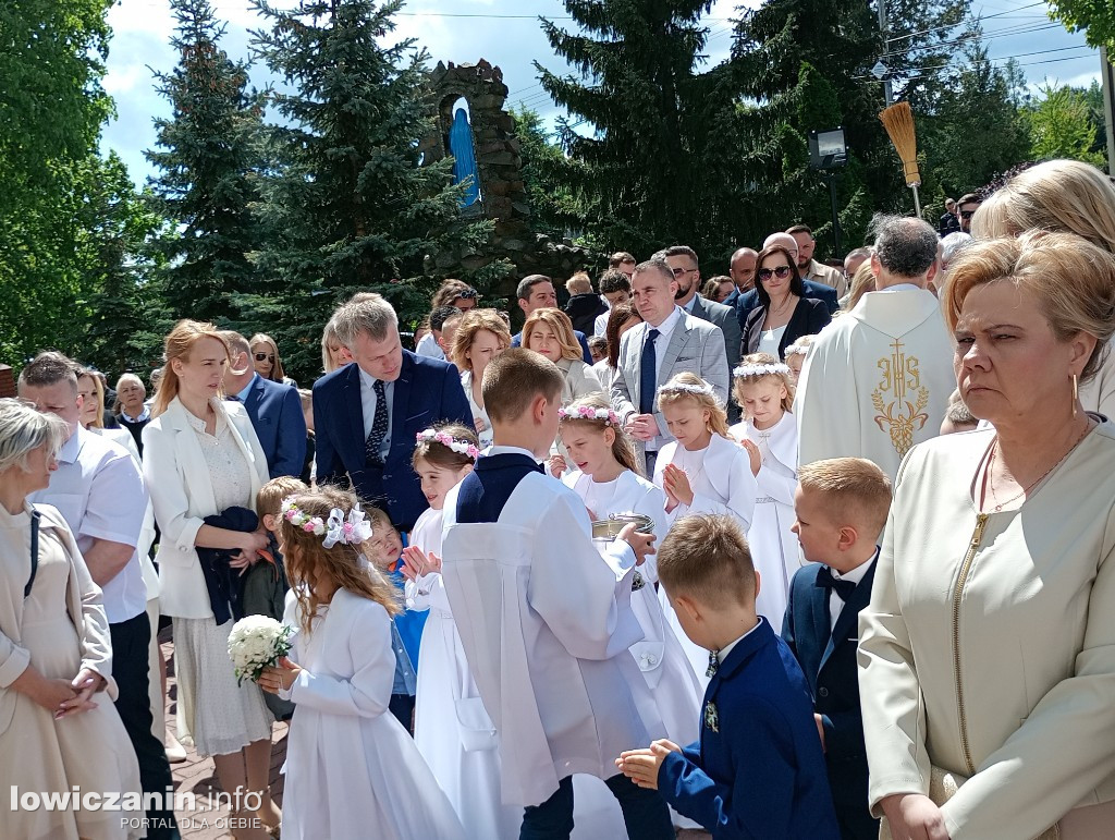 Pierwsza Komunia Święta w parafii św. Barbary w Głownie