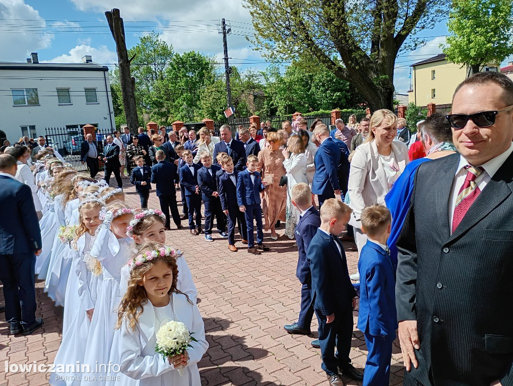 Pierwsza Komunia Święta w parafii św. Barbary w Głownie